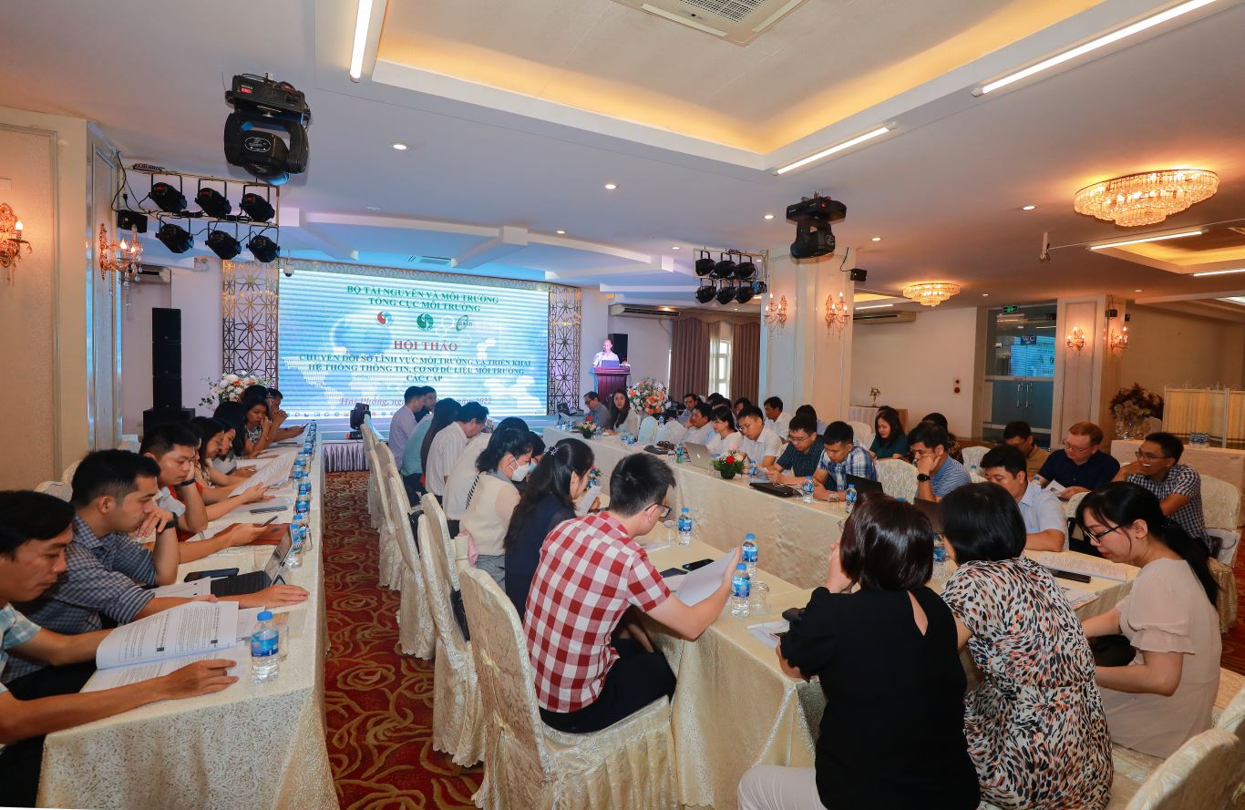Chuyển đổi số lĩnh vực môi trường và triển khai Hệ thống thông tin, cơ sở dữ liệu môi trường các cấp