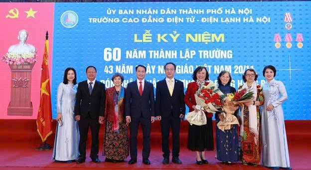 Trường Cao đẳng Điện tử – Điện lạnh Hà Nội: 60 năm vững bước, khát vọng vươn xa