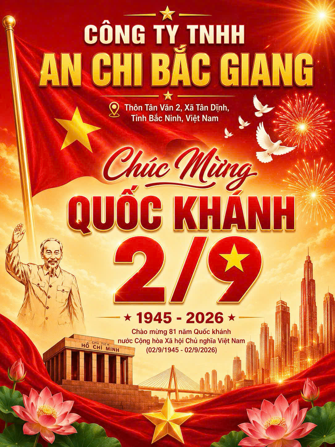 Công Ty TNHH An Chi Bắc Giang